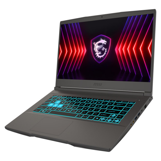 MSI Thin 15 B13VF-2894 - 15,6" FHD 144Hz näyttö, Intel Core i7-13620H, 16GB RAM, 1TB SSD, NVIDIA RTX 4060, FreeDOS -käyttöjärjestelmä (ilmaiseksi)