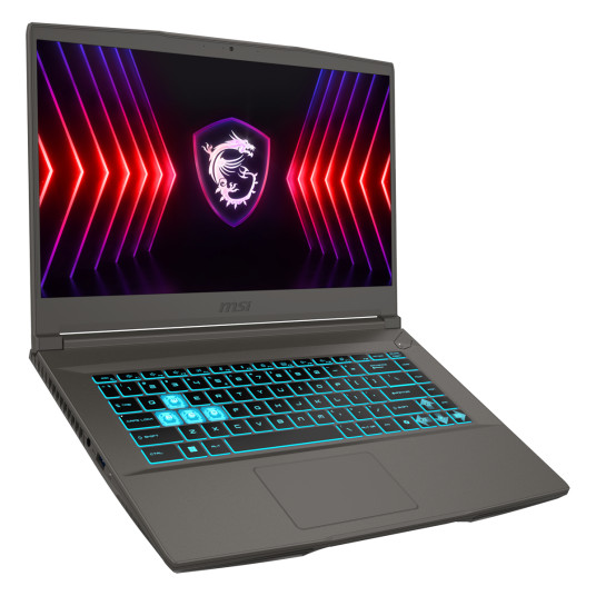 MSI Thin 15 B13VF-2894 - 15,6" FHD 144Hz näyttö, Intel Core i7-13620H, 16GB RAM, 1TB SSD, NVIDIA RTX 4060, FreeDOS -käyttöjärjestelmä (ilmaiseksi)