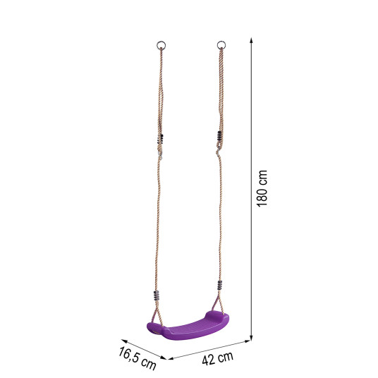 Riippukeinu, violetti