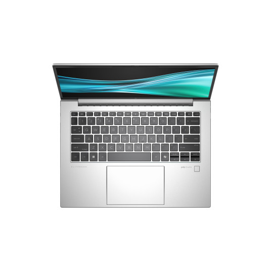 HP EliteBook 840 14 tuuman G11 kannettava tietokone Intel Core Ultra 7 155U Kannettava tietokone 35,6 cm (14") WUXGA 16 GB DDR5-SDRAM 512 GB SSD Wi-Fi 6E (802.11ax) Windows 11 Pro hopea
