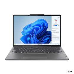 Kannettava tietokone Lenovo Yoga 7 2-in-1 14AHP9, AI-Powered Gaming PC, 14 WUXGA, AMD Ryzen 7, RAM 16GB, 512GB SSD, AMD Radeon 780M Graphics, Windows 11 Home, Grey 83DK002TPB