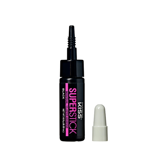 KISS - Eyelash Glue Super Stick Individual (Lash Cluster Adhesive) 6.5 g Black