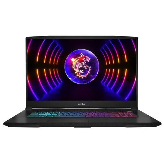 MSI Katana 17 B13VGK-825 - 17,3" FHD 144 Hz -näyttö, Intel Core i7-13620H, 16 Gt DDR5 RAM, 1 Tt SSD, NVIDIA RTX 4070, FreeDOS