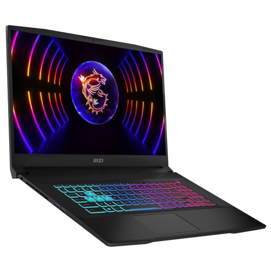 MSI Katana 17 B13VGK-825 - 17,3" FHD 144 Hz -näyttö, Intel Core i7-13620H, 16 Gt DDR5 RAM, 1 Tt SSD, NVIDIA RTX 4070, FreeDOS