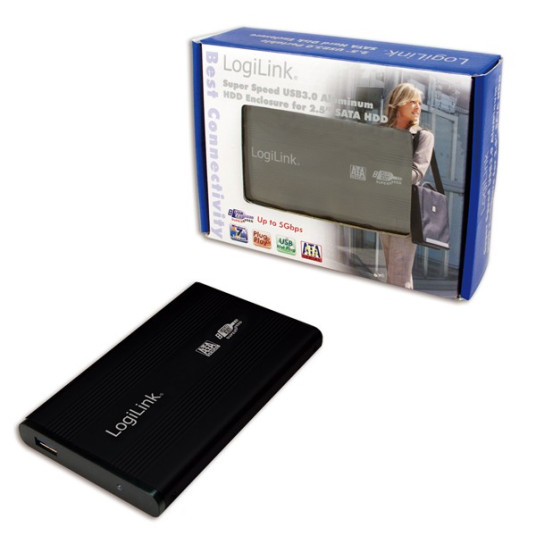Kiintolevykotelo 2.5' SATA, USB 3.0