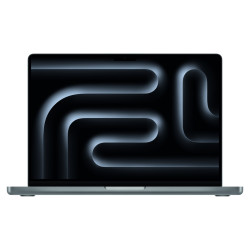 Apple MacBook Pro MXE03D/A Space Grau - 35,6 cm (14''), M3 8-ytiminen siru, 10 ytiminen näytönohjain, 16 Gt RAM-muistia, 1 TB SSD-levyasema