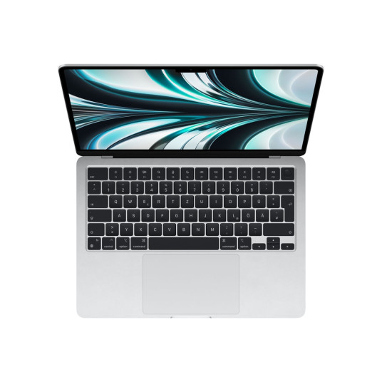 Apple MacBook Air M2 MC7V4D/A Silber Apple M2 Chip mit 8-Core GPU, 16GB RAM, 256GB SSD, macOS