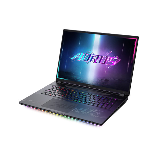Kannettava tietokone GIGABYTE AORUS MASTER, 18 QHD+, Intel Core Ultra 9, RAM 32GB, 2TB SSD, NVIDIA GeForce RTX 5080, Windows 11 Pro, Black BYHC5DED65SP