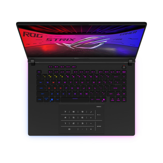 Kannettava tietokone ASUS ROG Strix SCAR 16 G635LR-RW025W, 16 WQXGA, Intel Core Ultra 9, RAM 64GB, 2TB SSD, NVIDIA GeForce RTX 5070 Ti, Windows 11 Home, Off Black 90NR0LU1-M000W0