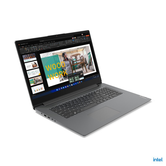 Kannettava tietokone Lenovo V17 G4 IRU, 17.3 FHD, Intel Core i7, RAM 16GB, 512GB SSD, Intel Iris Xe Graphics, Windows 11 Pro, Iron Grey 83A20002GE