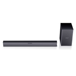 Sharp | HT-SBW182 2.1 Slim Soundbar | Black | No | AUX in | Bluetooth | HDMI, Optical, Bluetooth | 160 W | Wireless connection
