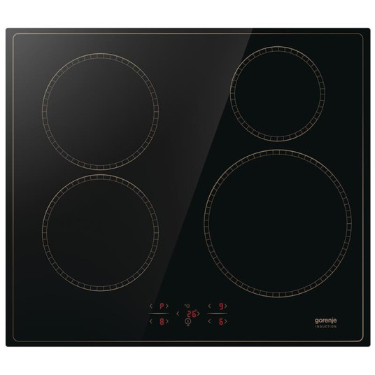 Induction hob, Gorenje, retro, black