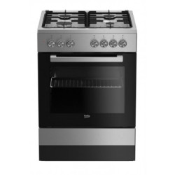 Kaasuliesi sähköuunilla BEKO FSE62120DX