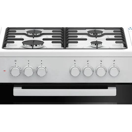 Kaasuliesi sähköuunilla BEKO FSE62120DW