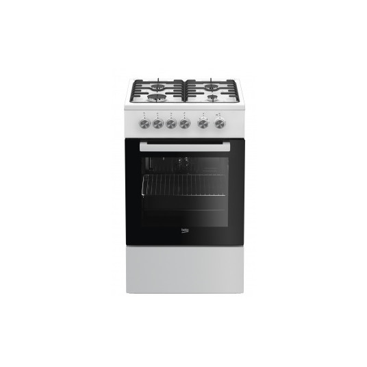 Kaasuliesi sähköuunilla BEKO FSE52020DWD