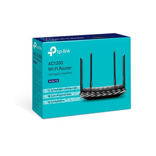 Reititin TP-LINK Router Archer C6 802.11ac,