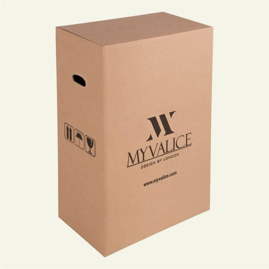 Matkalaukkusetti (2 kpl), Myvallice, Rose Gold, 37 L