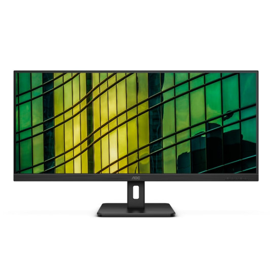 AOC U34E2M 34" 3440x1440/21:9/4ms/300dc/m2/ HDMI, DP, äänilähtö