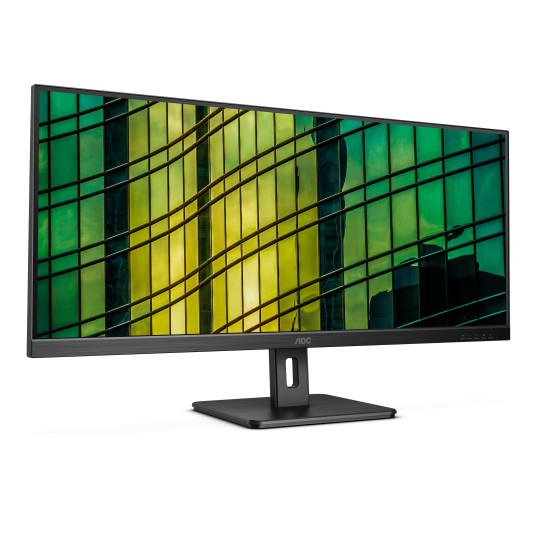 AOC U34E2M 34" 3440x1440/21:9/4ms/300dc/m2/ HDMI, DP, äänilähtö