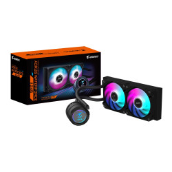 GIGABYTE AORUS WATERFORCE II 240 CPU Universal Liquid Cooler 12 cm Musta