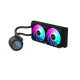 GIGABYTE AORUS WATERFORCE II 240 CPU Universal Liquid Cooler 12 cm Musta