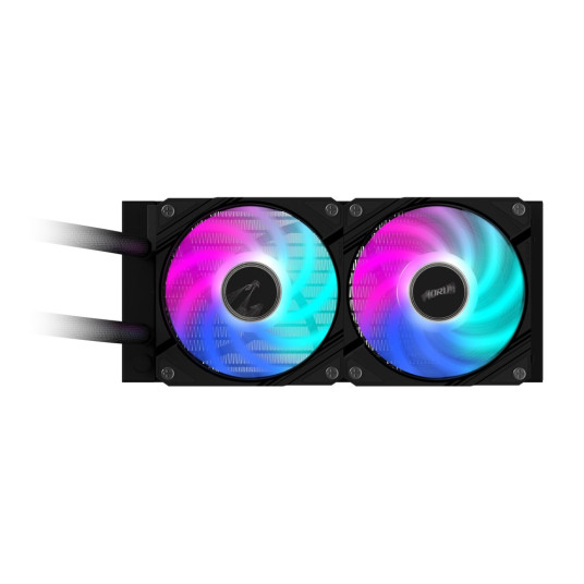 GIGABYTE AORUS WATERFORCE II 240 CPU Universal Liquid Cooler 12 cm Musta