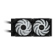 GIGABYTE AORUS WATERFORCE II 240 CPU Universal Liquid Cooler 12 cm Musta