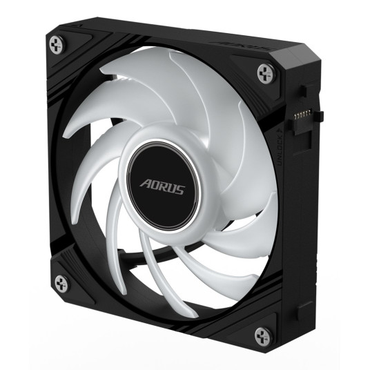 GIGABYTE AORUS EZ CHAIN FAN 120 emolevytuuletin 12 cm Musta 1 kpl