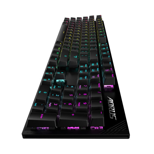 GIGABYTE AORUS K1 -pelinäppäimistö USB QWERTY Englanti Musta