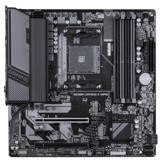 GIGABYTE B550M GAMING X WIFI6 emolevy AMD B550 AM4 micro ATX-korttipaikka
