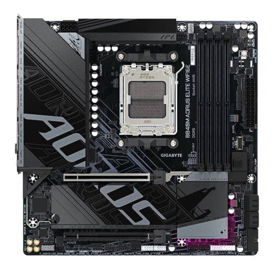 GIGABYTE B840M AORUS ELITE WIFI6E AMD B840 AM5 -mikro ATX-kotelo mikro ATX