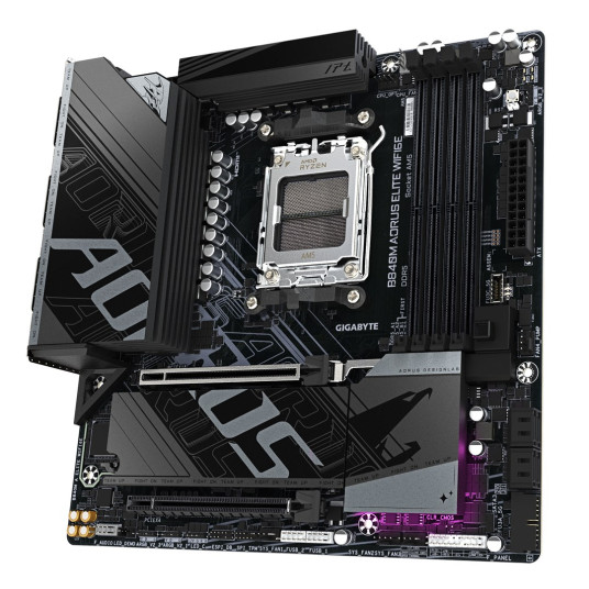 GIGABYTE B840M AORUS ELITE WIFI6E AMD B840 AM5 -mikro ATX-kotelo mikro ATX