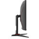 Näyttö AOC C24G2AE/BK, 24" FullHD, IPS, 1ms, 165Hz, 250 cd/m², musta/punainen
