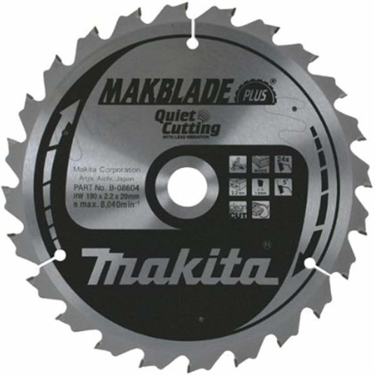 MAKITA KIERTOSAHANTERÄ 260x30x 60z