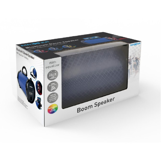 Gembird Bluetooth "Boom" kaiutin taajuuskorjaintoiminnolla ACT-SPKBT-B Bluetooth, Langaton yhteys
