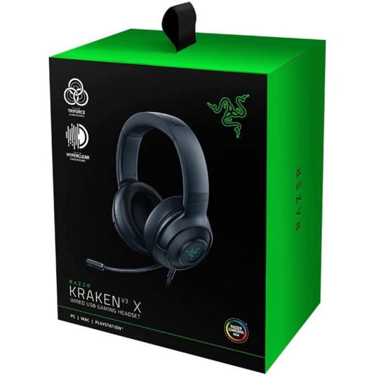 Pelikuulokkeet RAZER Kraken V3 X USB RZ04-03750300-R3M1
