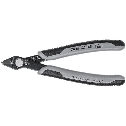 Knipex 78 61 125 ESD-pihdit Diagonaalipihdit