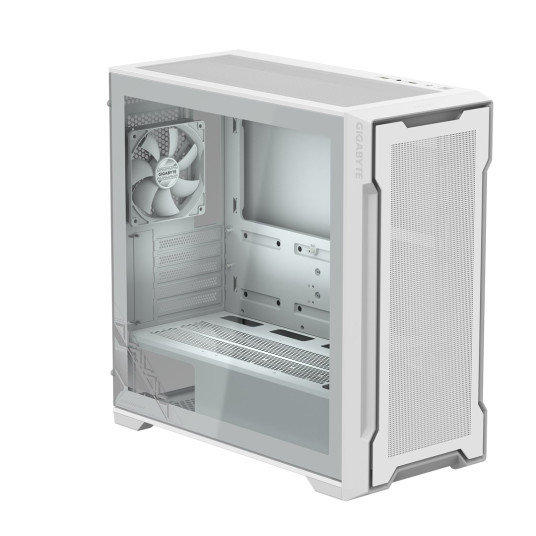 GIGABYTE C102 GLASS "Midi Tower" Valkoinen