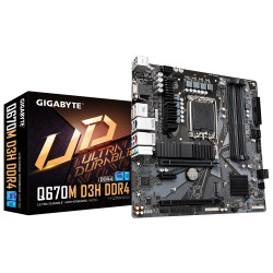 GIGABYTE Q670M D3H DDR4-emolevy Intel Q670 LGA 1700 micro ATX-emolevy Intel Q670 LGA 1700