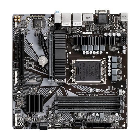 GIGABYTE Q670M D3H DDR4-emolevy Intel Q670 LGA 1700 micro ATX-emolevy Intel Q670 LGA 1700