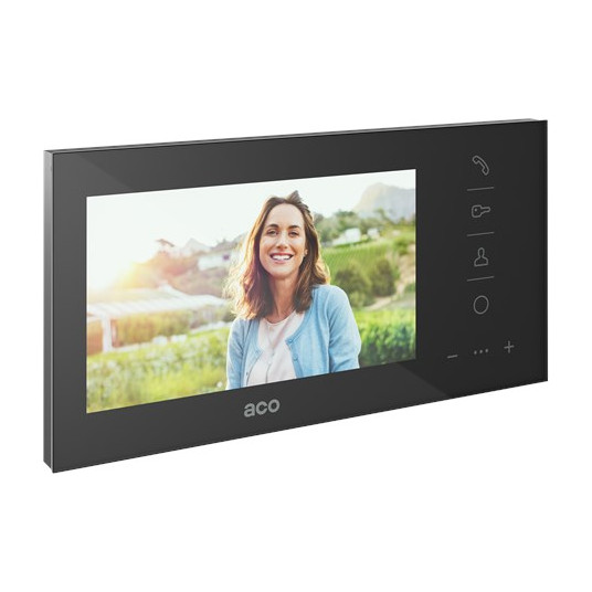 ACO GLASS-PRO-7 BK Perheen näyttö COMO PRO 7 cali