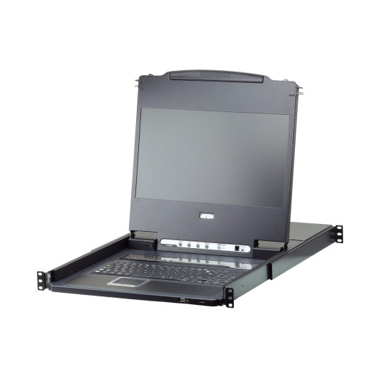ATEN CL6708MW KVM-kytkin telineasennus musta