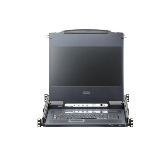 ATEN CL6708MW KVM-kytkin telineasennus musta