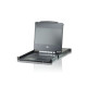 ATEN CL6708MW KVM-kytkin telineasennus musta