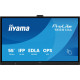 iiyama TE6513A-B1AG Signature Display Interaktiivinen litteä näyttö 163,8 cm (64,5") Wi-Fi 450 cd/m² 4K Ultra HD Musta Kosketusnäyttö Integroitu prosessori Android 18/7