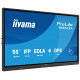 iiyama TE6513A-B1AG Signature Display Interaktiivinen litteä näyttö 163,8 cm (64,5") Wi-Fi 450 cd/m² 4K Ultra HD Musta Kosketusnäyttö Integroitu prosessori Android 18/7
