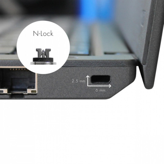 Turvakaapeli Nano-lukko Ultra Slim
