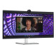 LCD-näyttö|DELL|P3424WEB|34"|Kaareva/21 : 9|Paneeli IPS|3440x1440|21:9|60Hz|5 ms|Kaiuttimet|Kamera 4MP|Kääntyvä|Korkeussäädettävä|Kallistus|210-BFOB