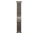 Rannekoru Apple Watch 49mm Natural Titanium Milanese Loop - Medium