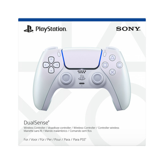 Playstation 5 DualSense wireless controller Chroma Pearl